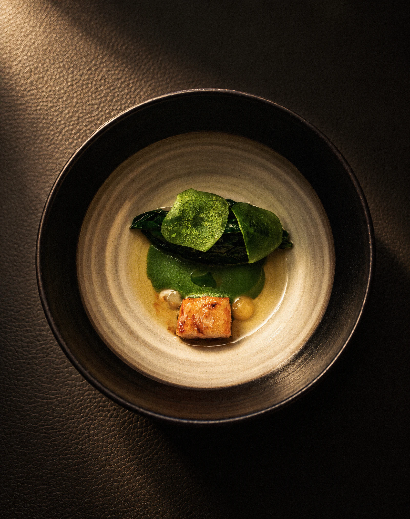 Création gastronomique du Restaurant David Toutain à Paris photographiée par Studio 181