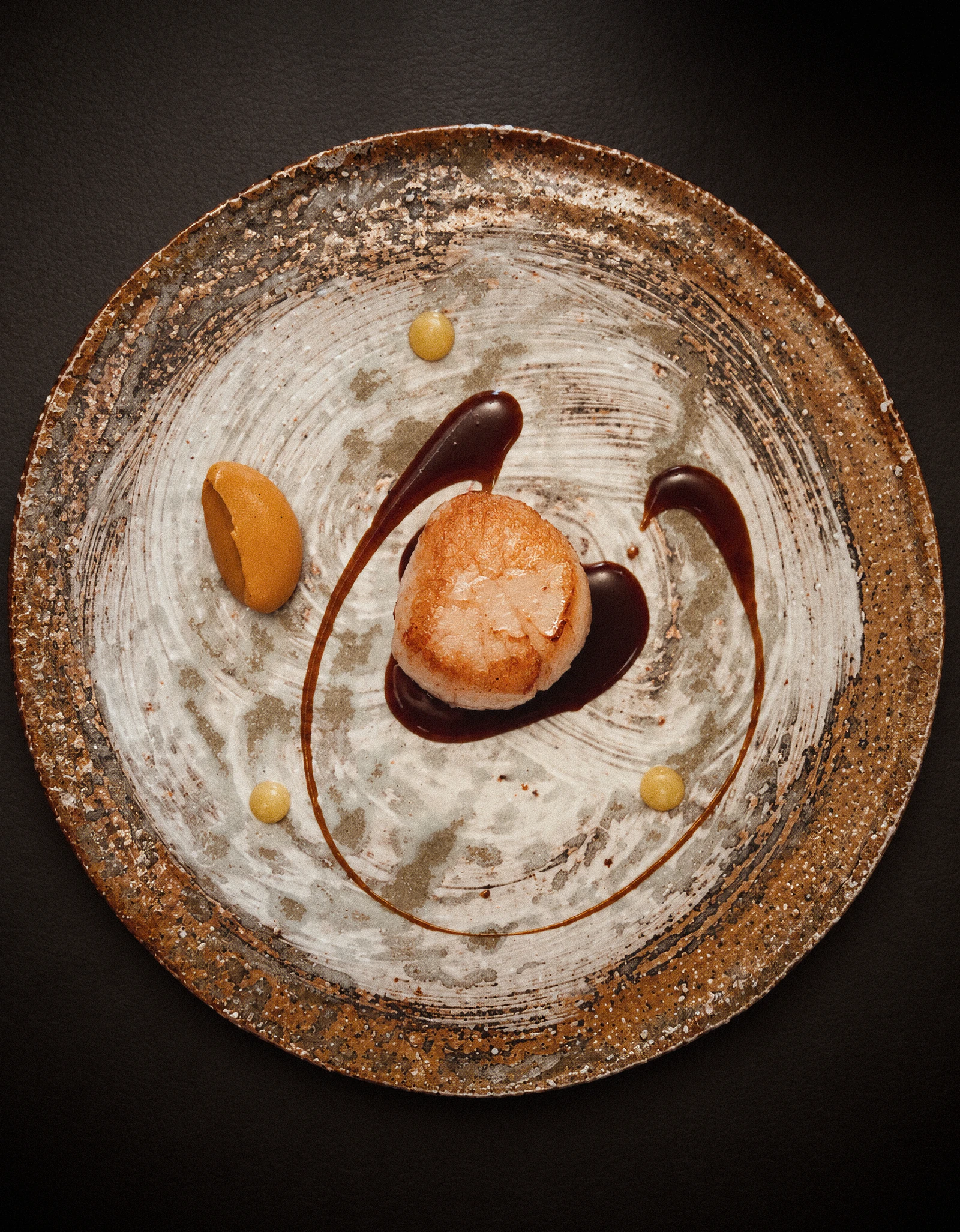 Création gastronomique du Restaurant David Toutain à Paris photographiée par Studio 181