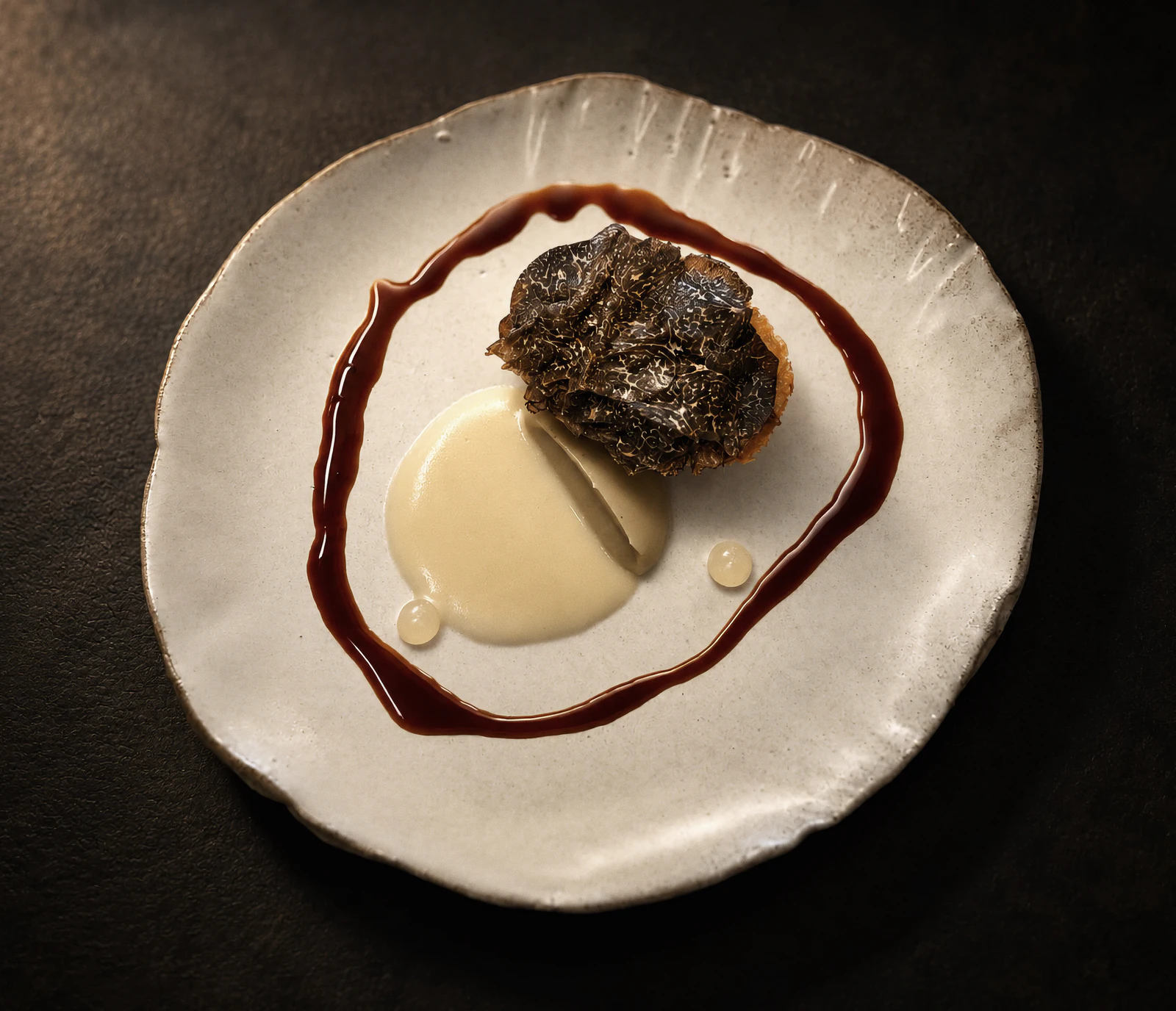 Création gastronomique du Restaurant David Toutain à Paris photographiée par Studio 181