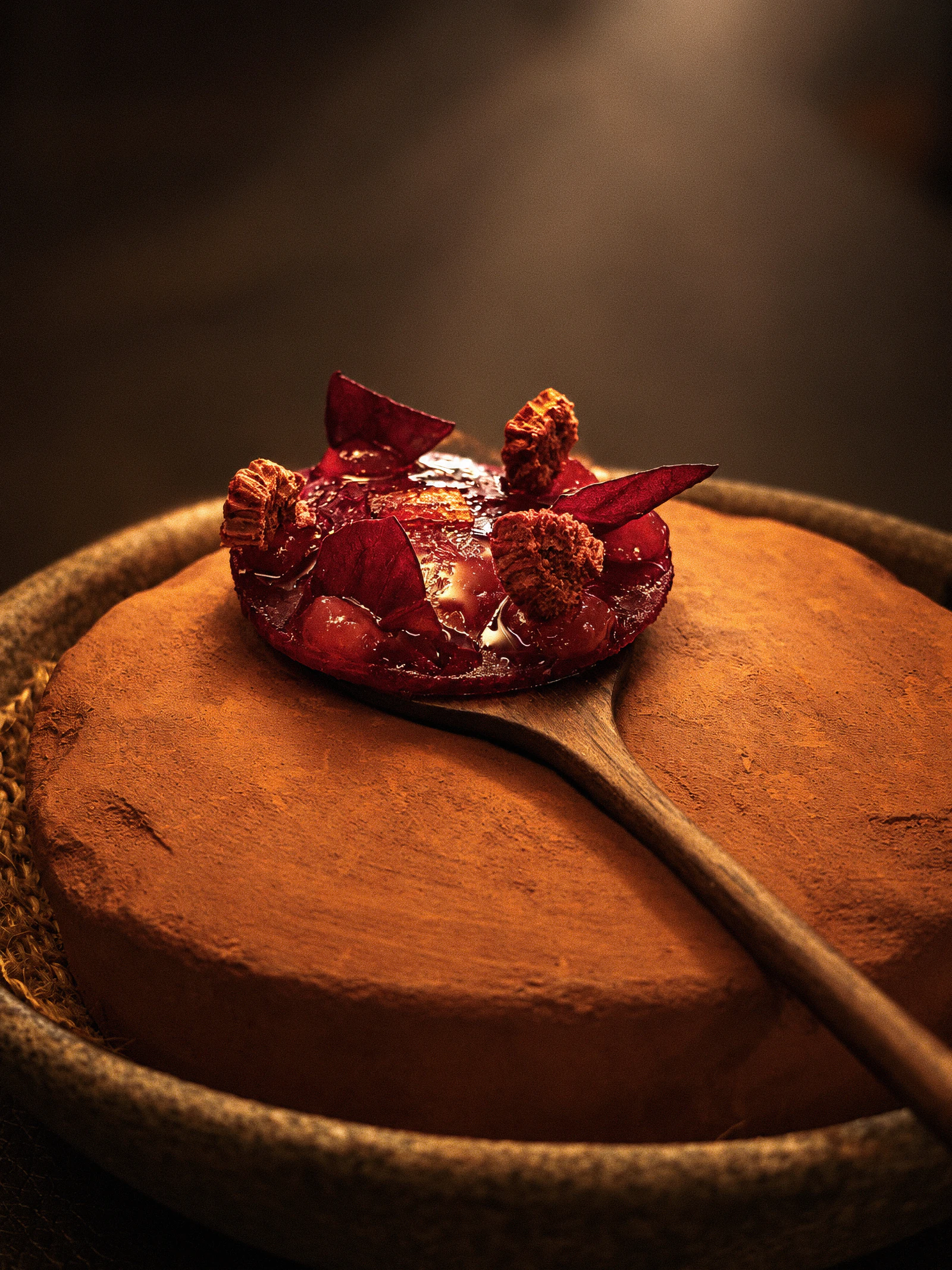 Création gastronomique du Restaurant David Toutain à Paris photographiée par Studio 181