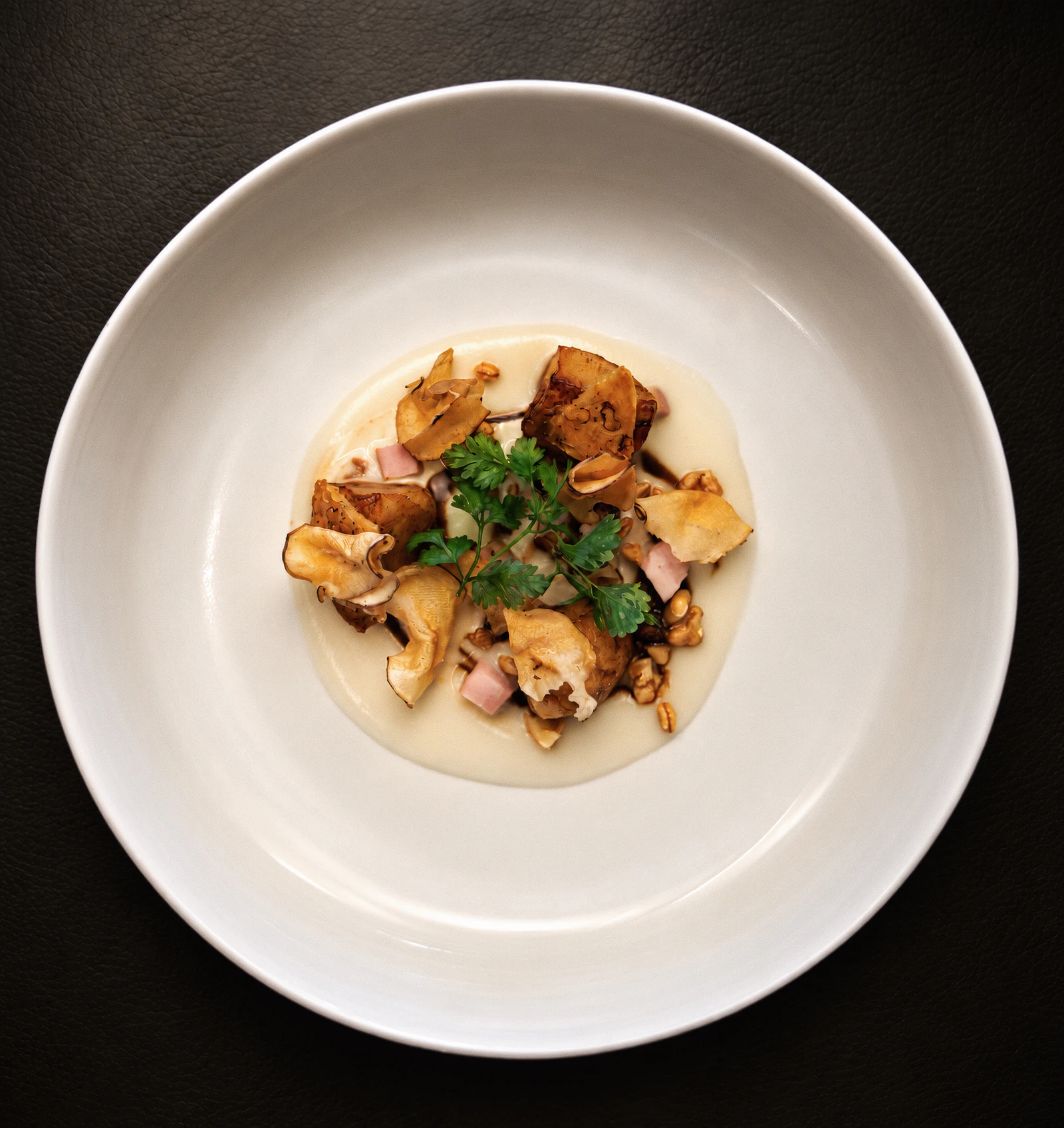 Création gastronomique du Restaurant David Toutain à Paris photographiée par Studio 181