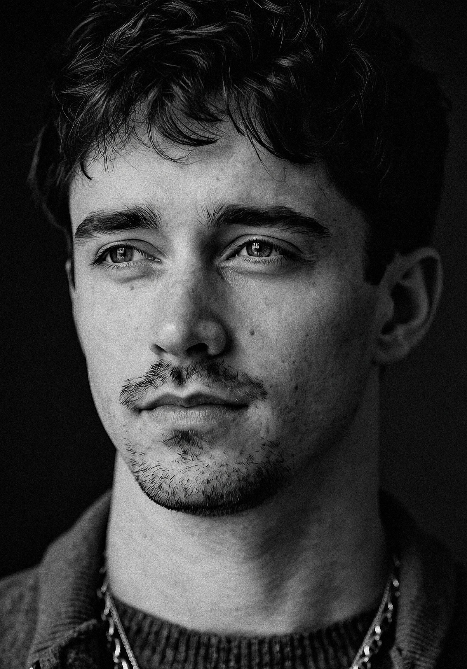 Portrait noir et blanc