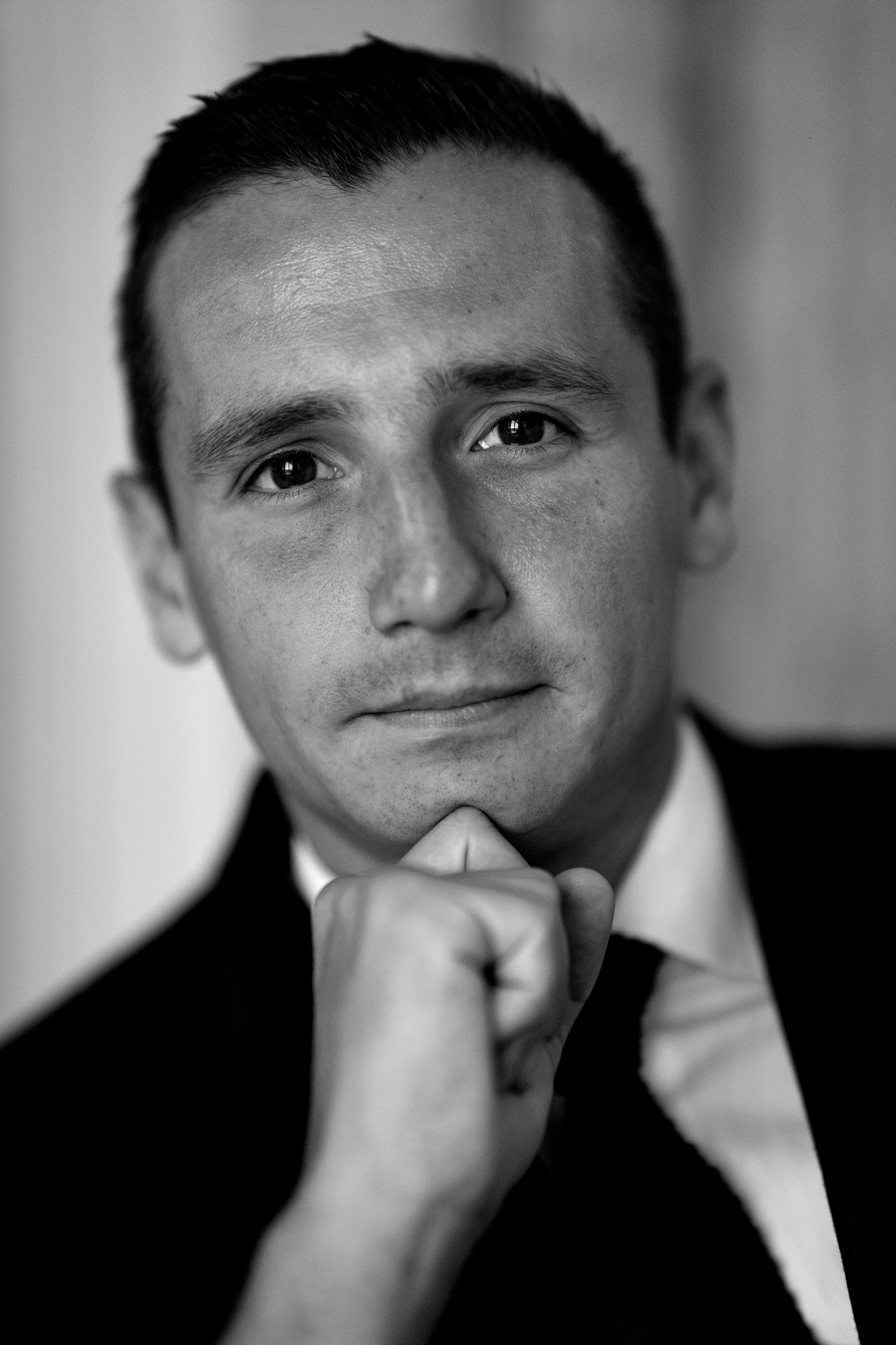 Portrait noir et blanc de Giovanni Pitton par Studio 181
