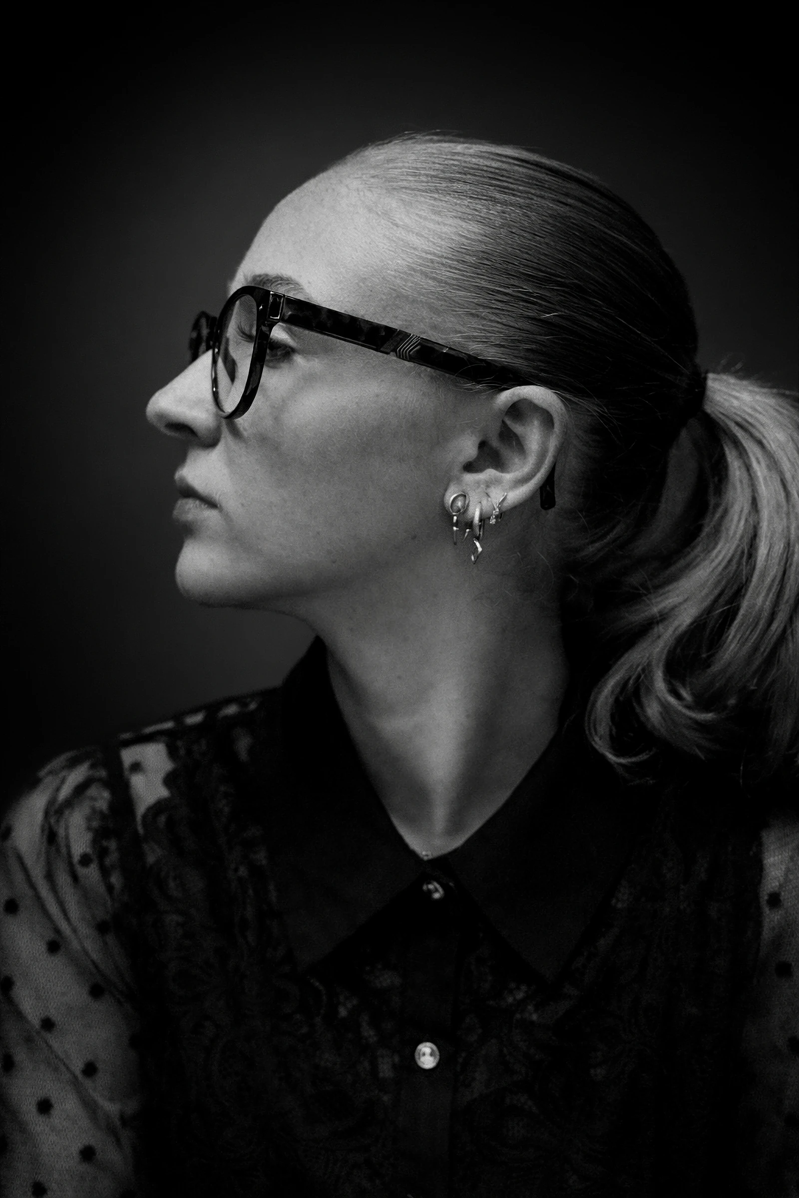 Portrait noir et blanc