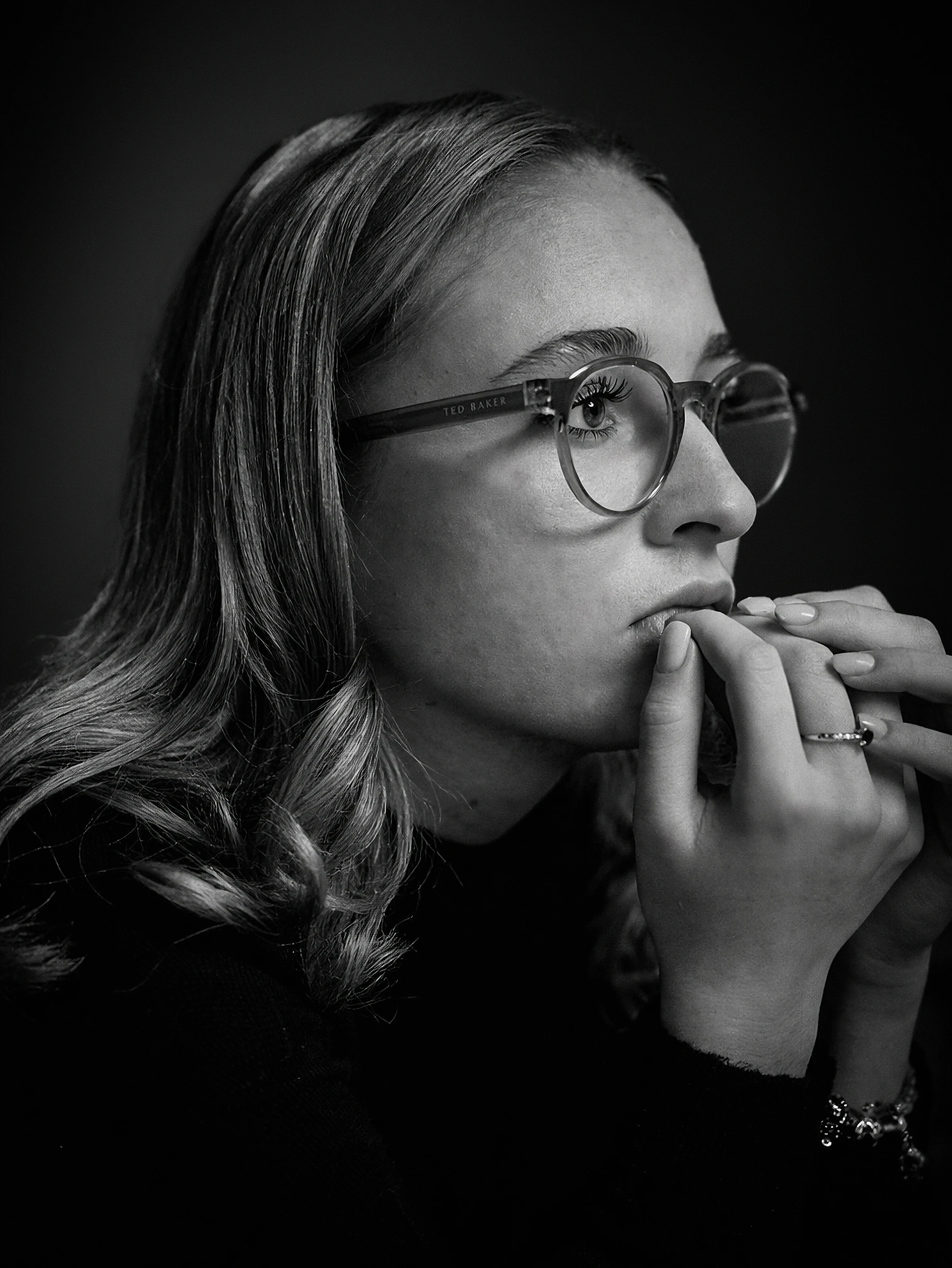 Portrait noir et blanc
