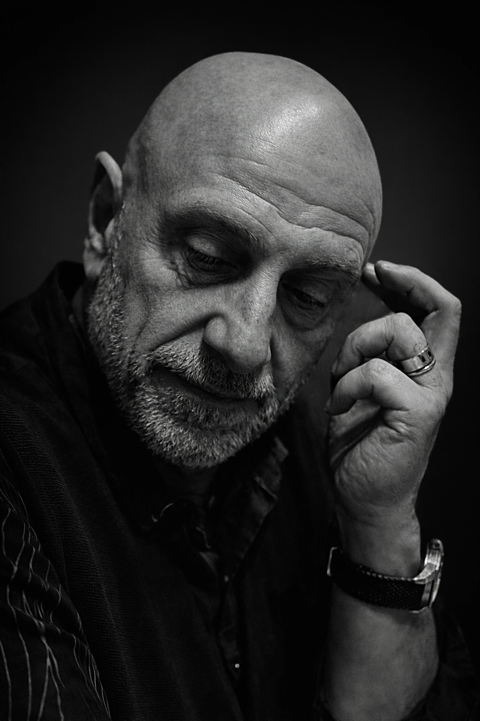Portrait noir et blanc