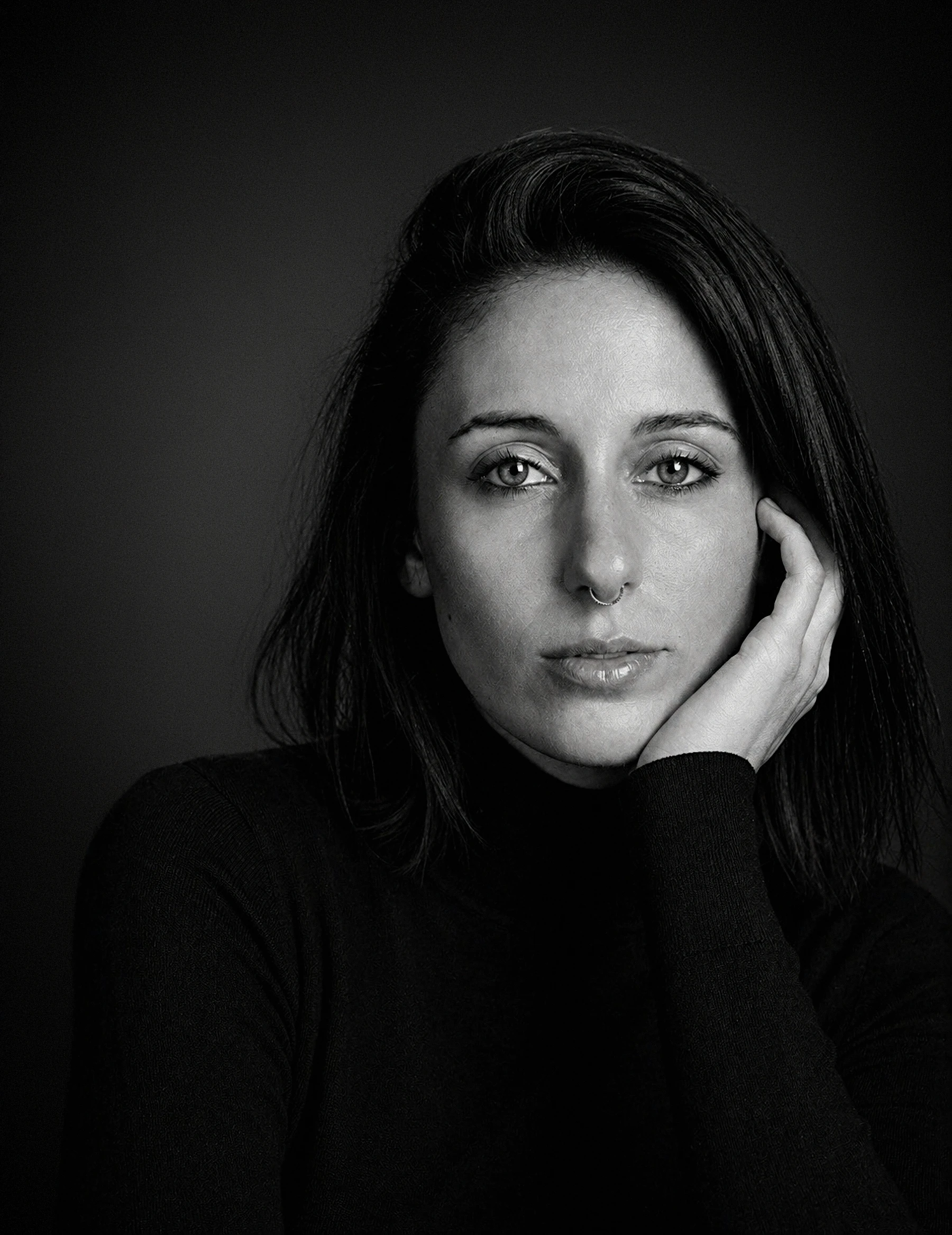 Portrait noir et blanc