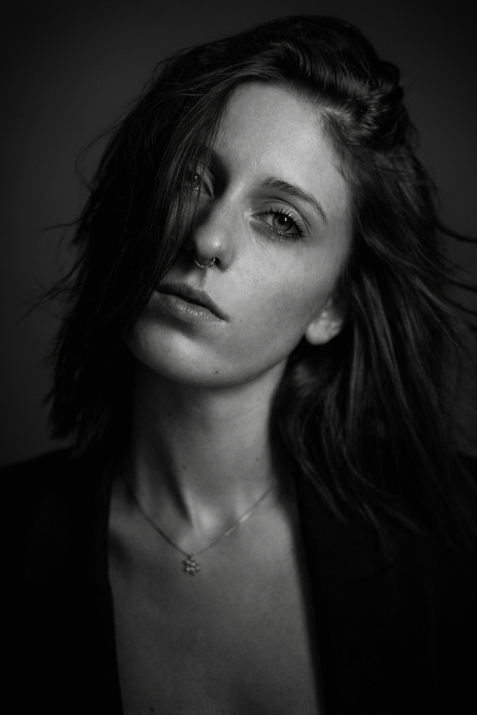 Portrait noir et blanc