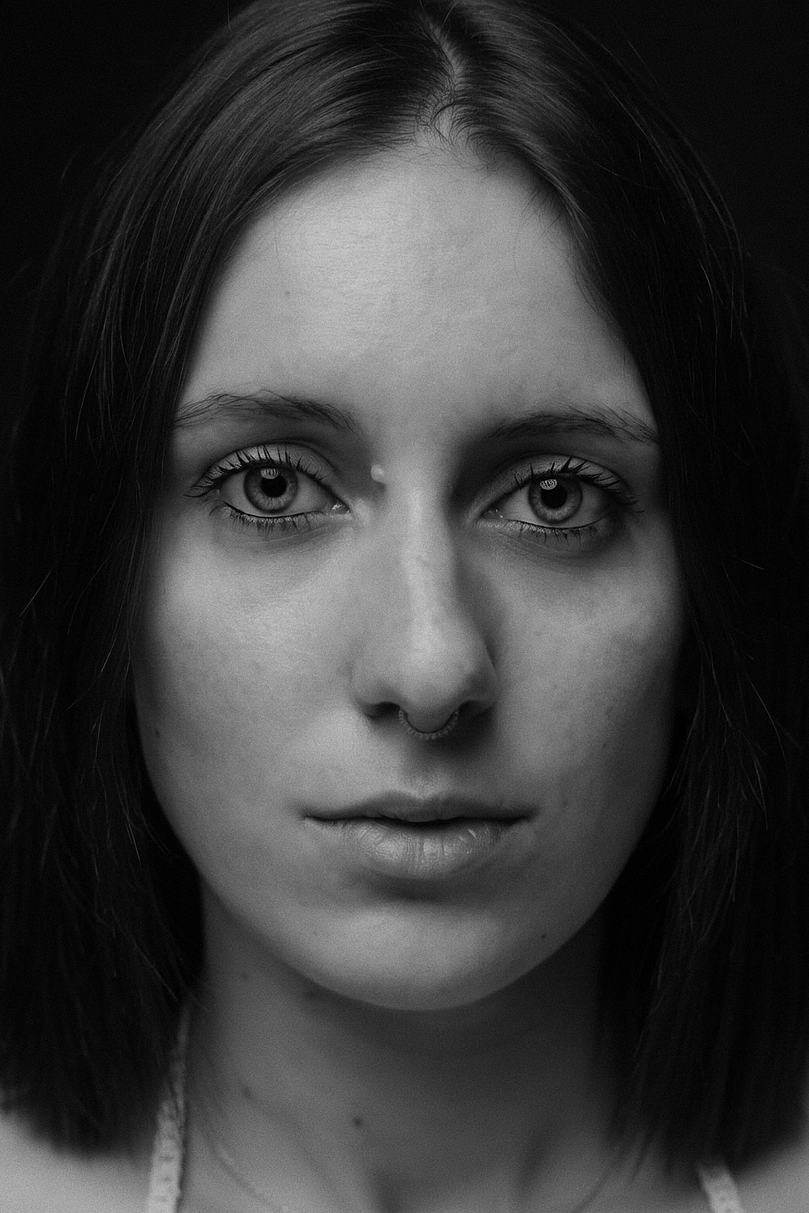 Portrait noir et blanc