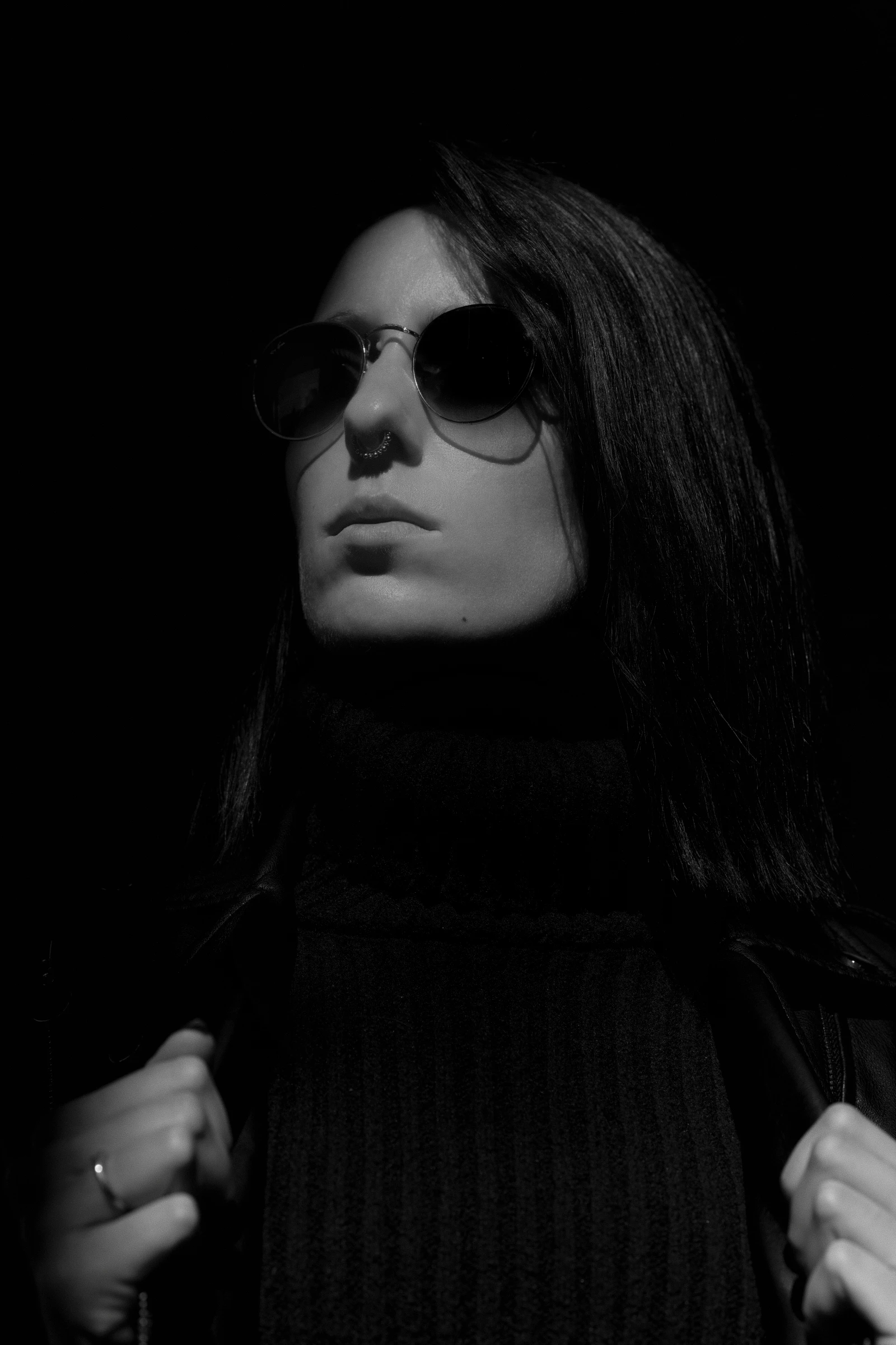 Portrait noir et blanc