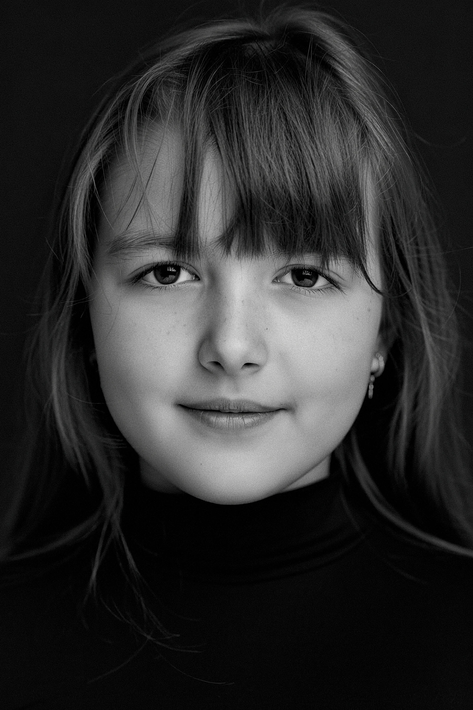 Portrait noir et blanc