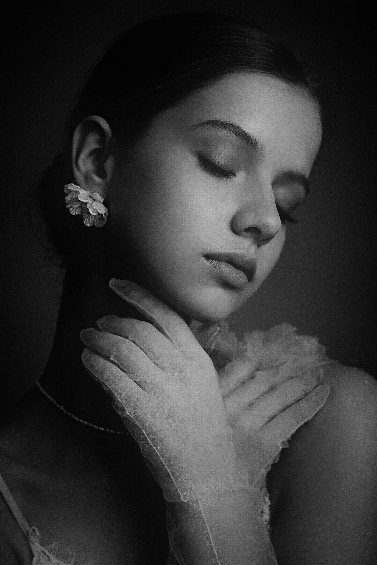 Portrait noir et blanc