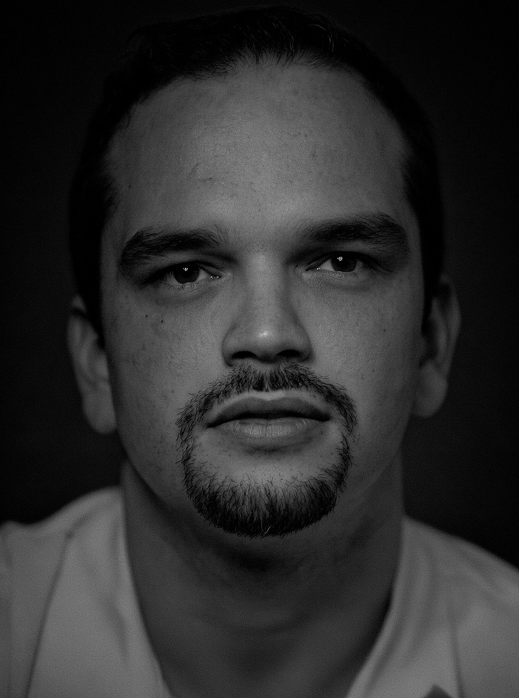 Portrait noir et blanc