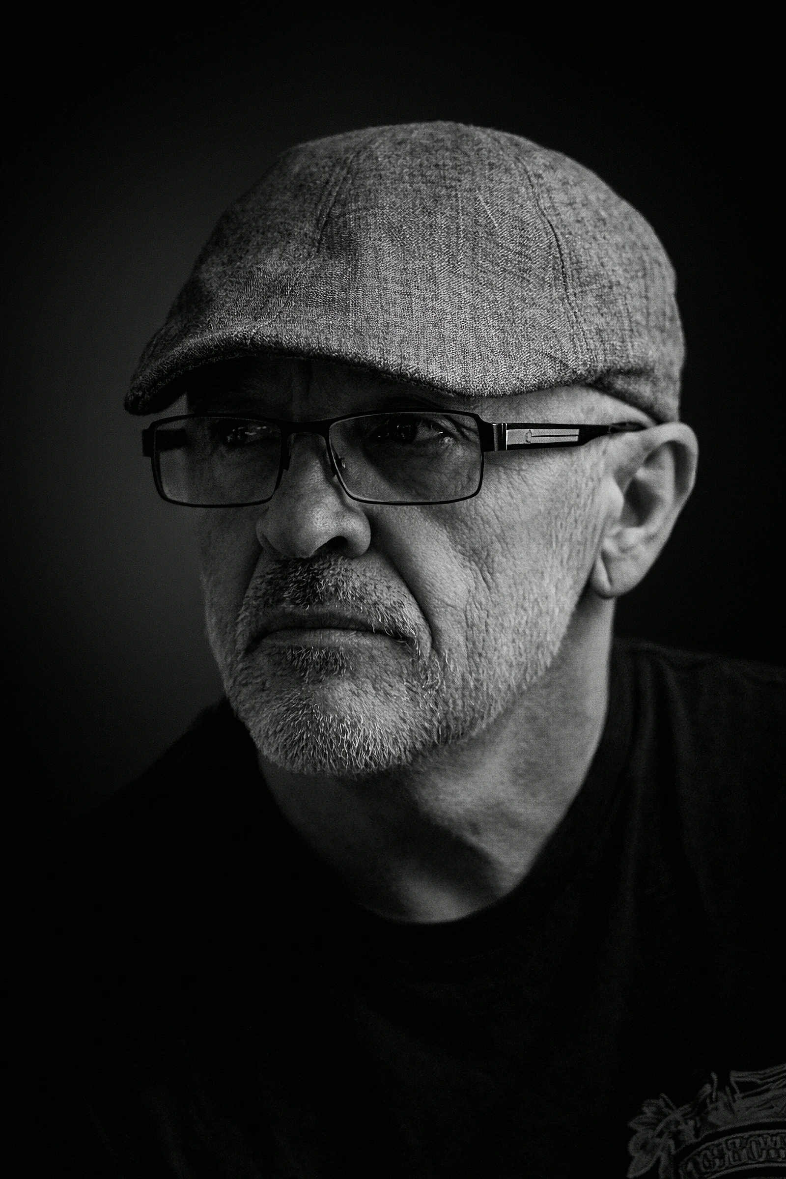 Portrait noir et blanc